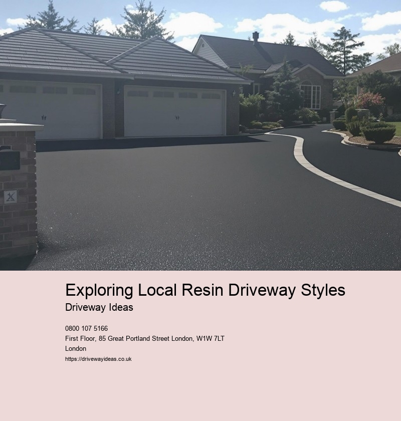 Exploring Local Resin Driveway Styles