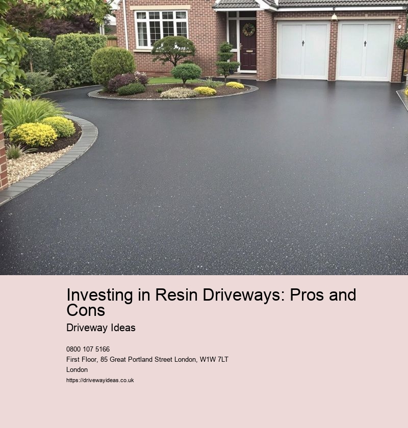 Investing in Resin Driveways: Pros and Cons