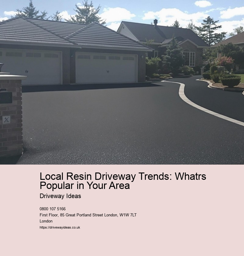 Local Resin Driveway Trends: Whatrs Popular in Your Area
