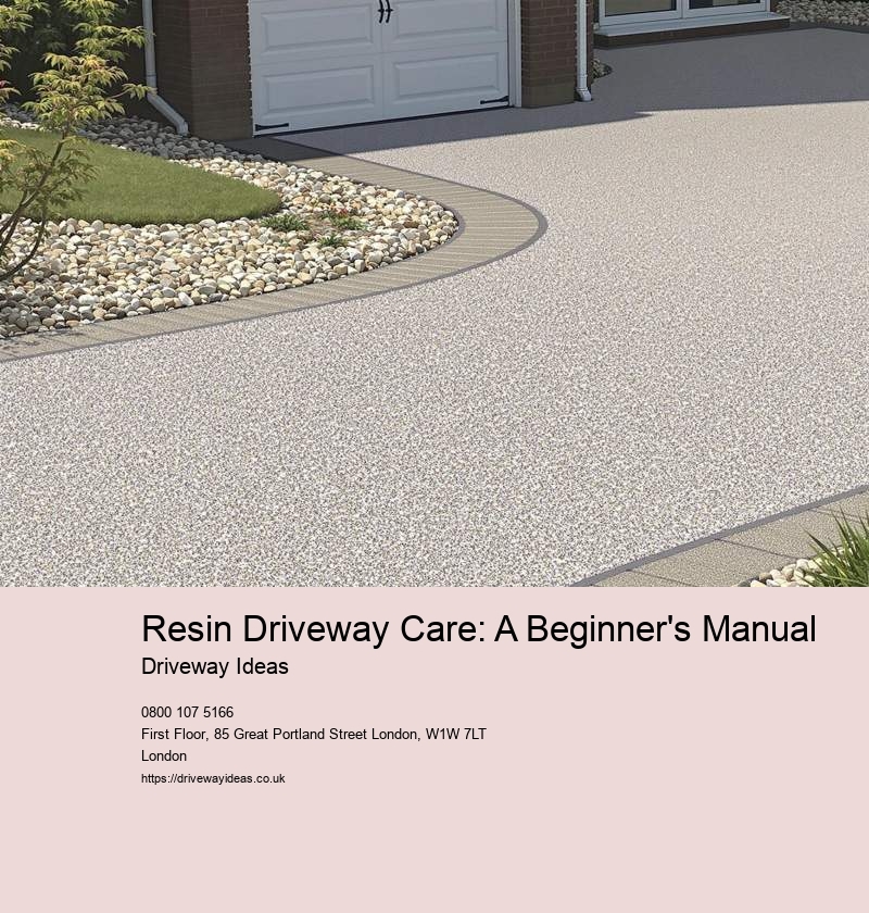 Resin Driveway Care: A Beginner's Manual