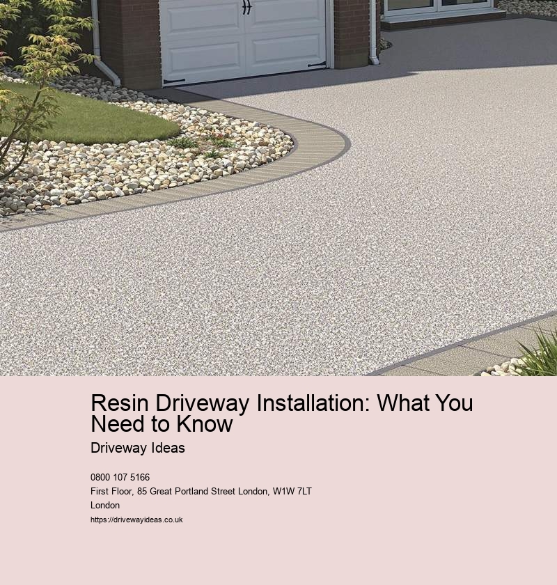 Resin Driveway Installation: What You Need to Know