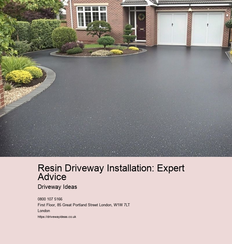 Resin Driveway Installation: Expert Advice