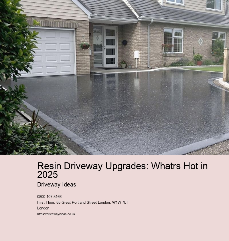 Resin Driveway Upgrades: Whatrs Hot in 2025