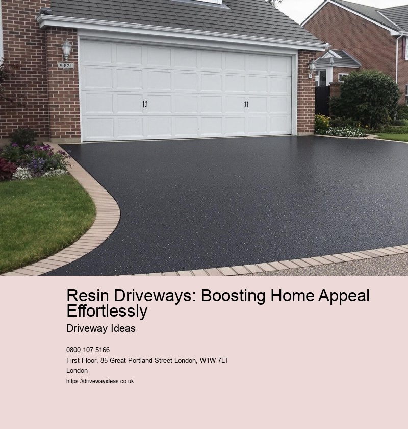 Resin Driveways: Boosting Home Appeal Effortlessly