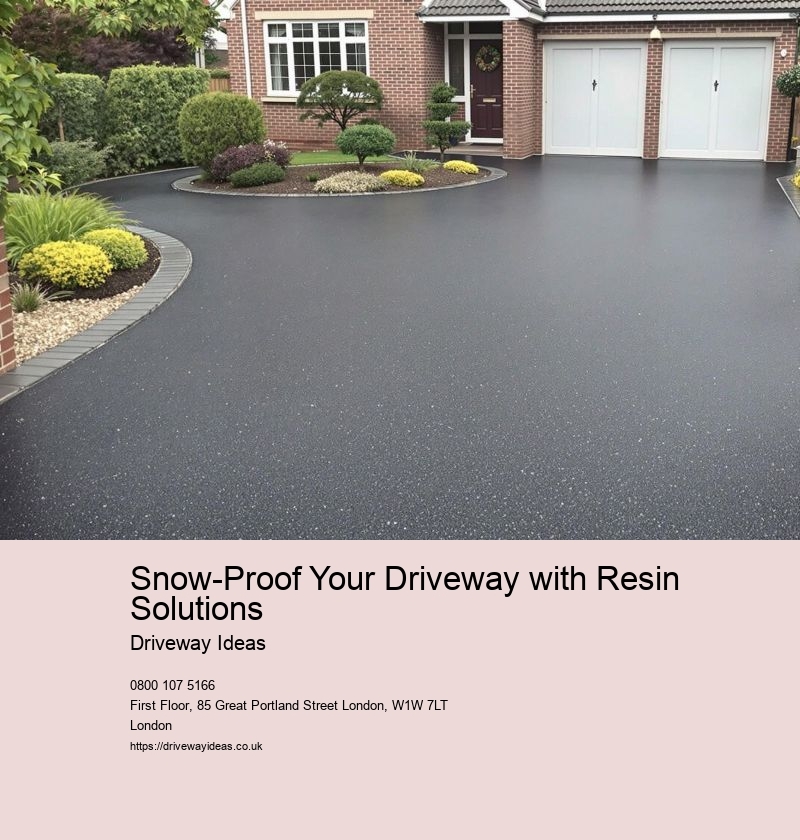 Snow-Proof Your Driveway with Resin Solutions