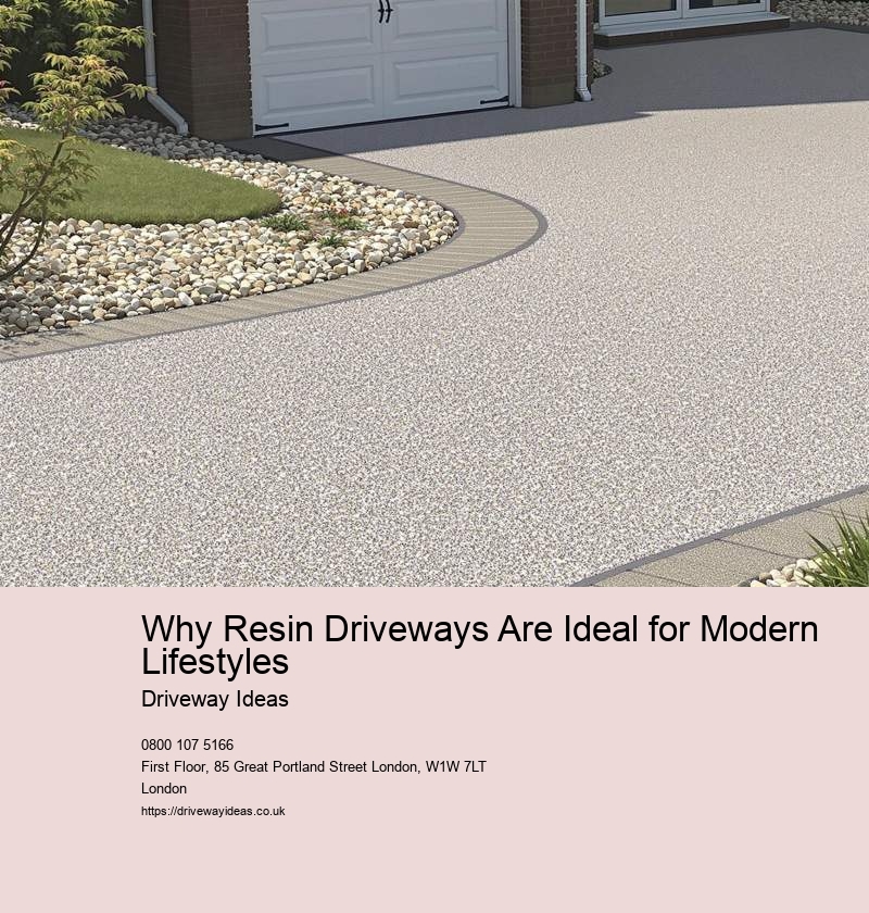 Why Resin Driveways Are Ideal for Modern Lifestyles