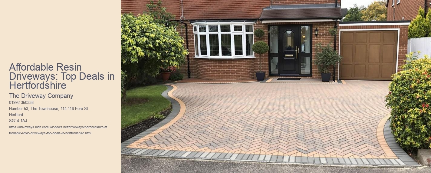 Affordable Resin Driveways: Top Deals in Hertfordshire