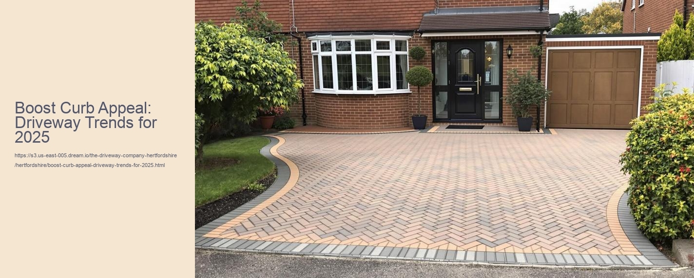 Boost Curb Appeal: Driveway Trends for 2025