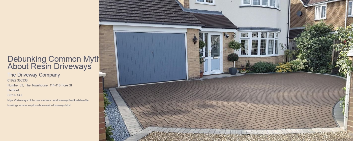 Debunking Common Myths About Resin Driveways