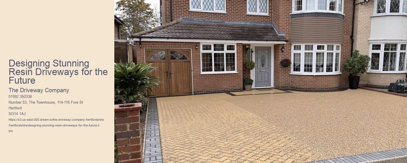 Designing Stunning Resin Driveways for the Future