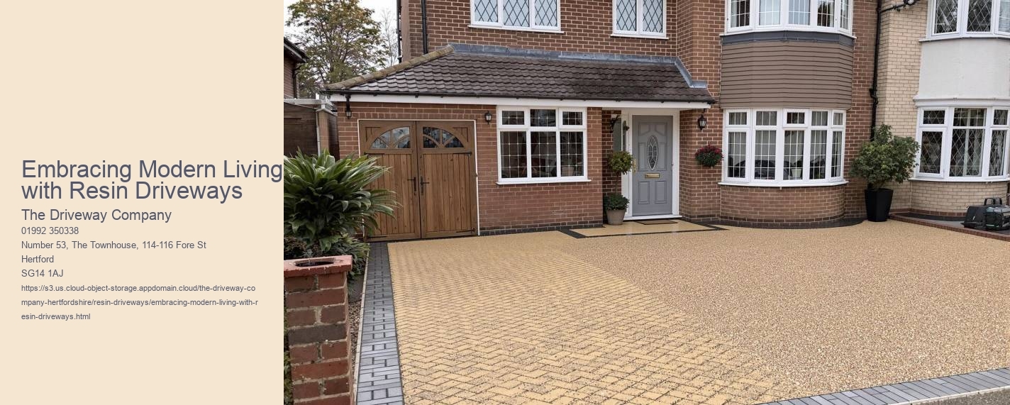 Embracing Modern Living with Resin Driveways