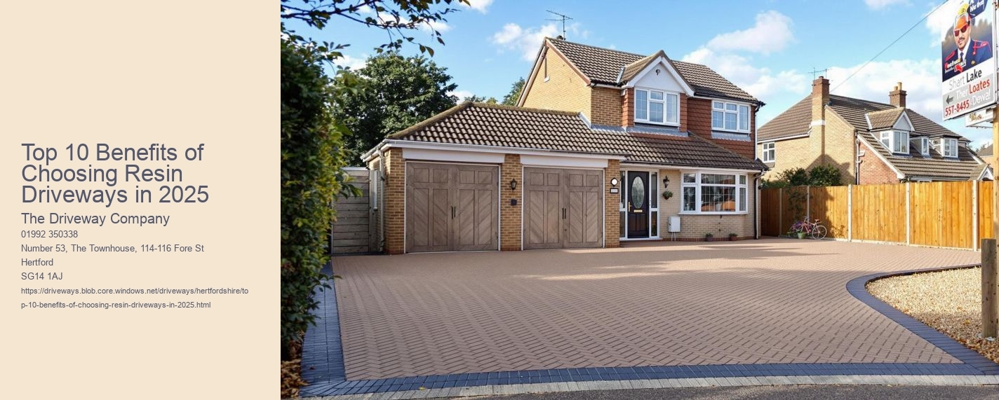 Top 10 Benefits of Choosing Resin Driveways in 2025