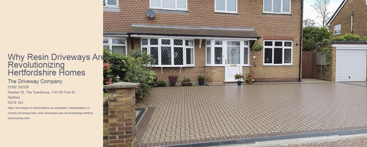 Why Resin Driveways Are Revolutionizing Hertfordshire Homes
